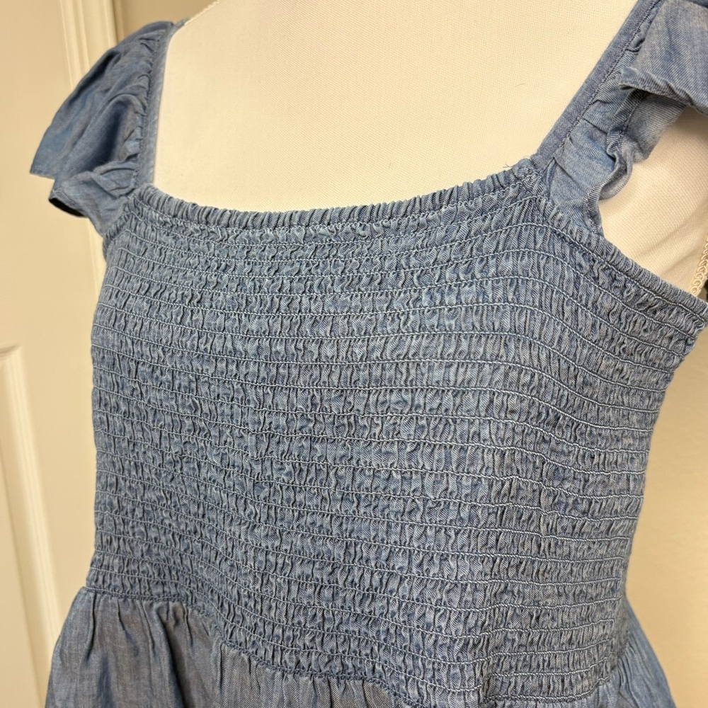 NWT Loft Ruffle Sleeve Top - Picture 7 of 7